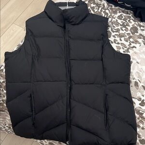 Black Puffer Vest